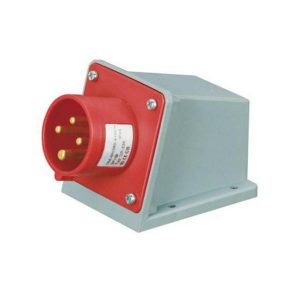 IP44 230v Industrial Plug Wall Mounted Type