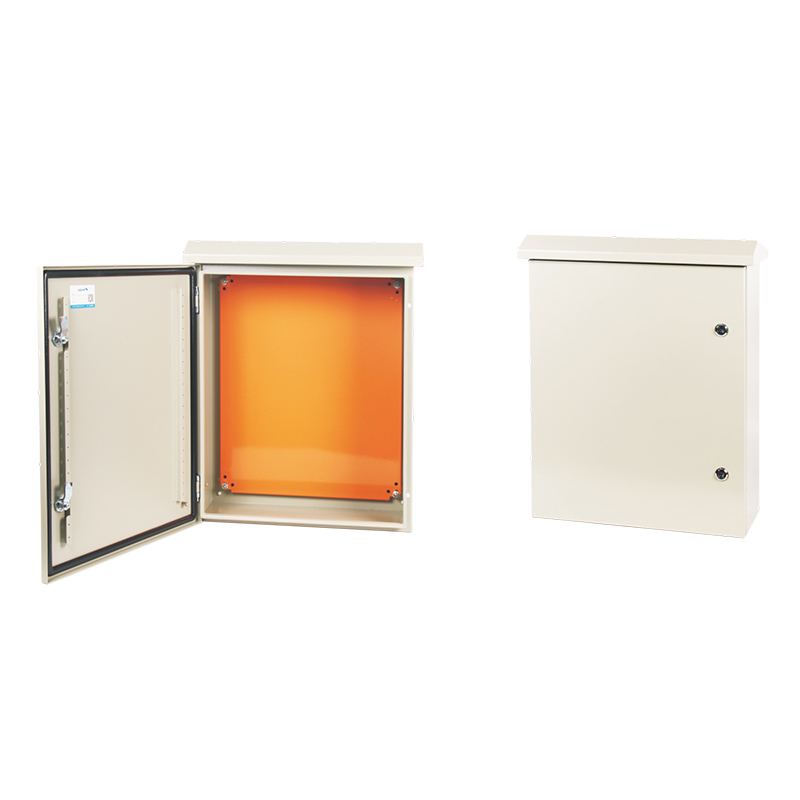 SPW Outdoor Weatherproof Steel Enclosure Box With Rain Roof