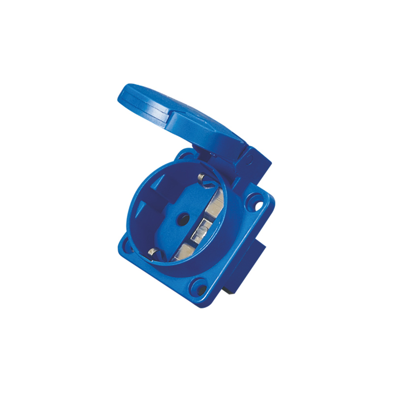 IP44 SCHUKO Outlet 16A Panel Mounted Type