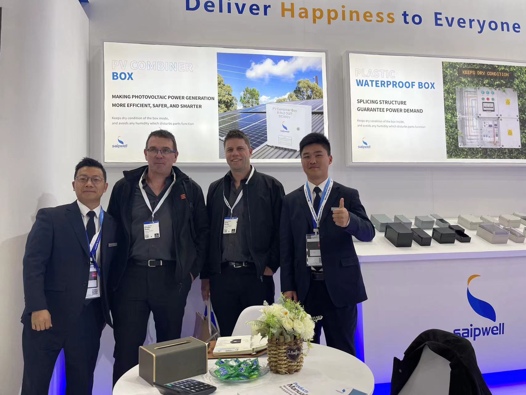 Saipwell Showcases Waterproof Enclosures at Canton Fair