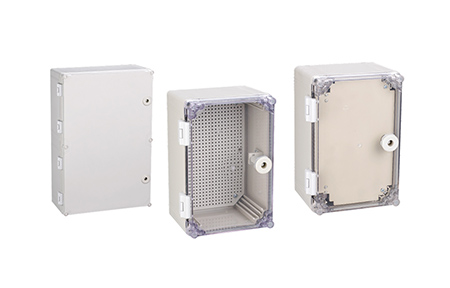 What are the main components and functions of a outdoor electrical box?