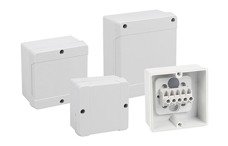What types of electrical machinery and equipment are waterproof outdoor enclosures suitable for?