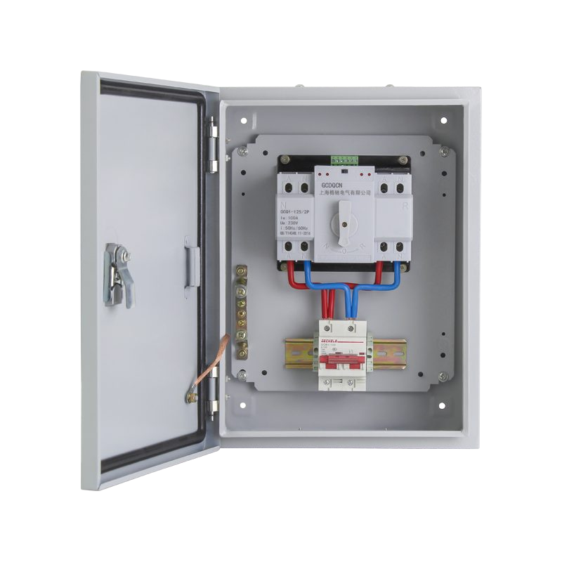 Dual power switching box
