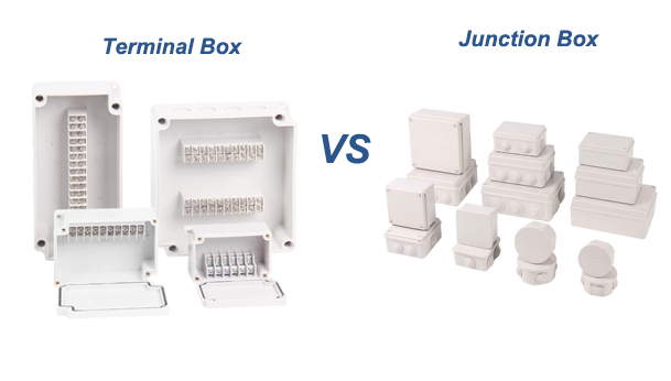 Terminal box vs junction box