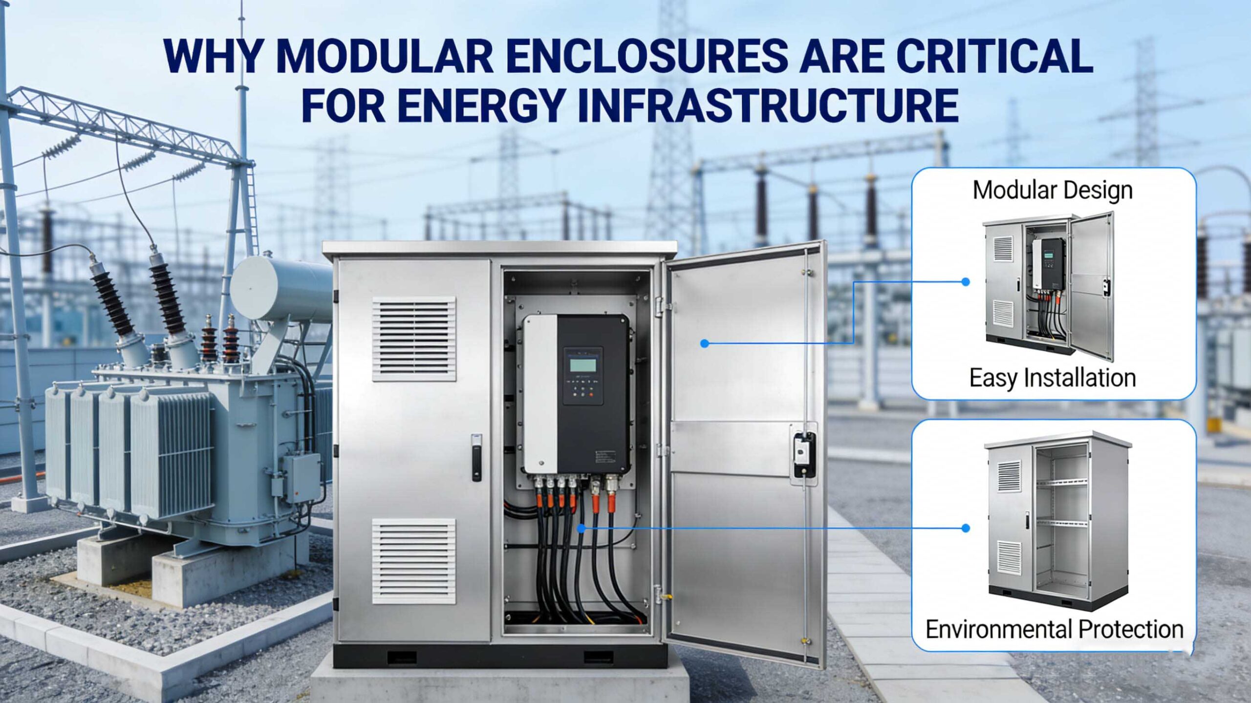 Why Modular Enclosures Are Critical for Energy Infrastructure