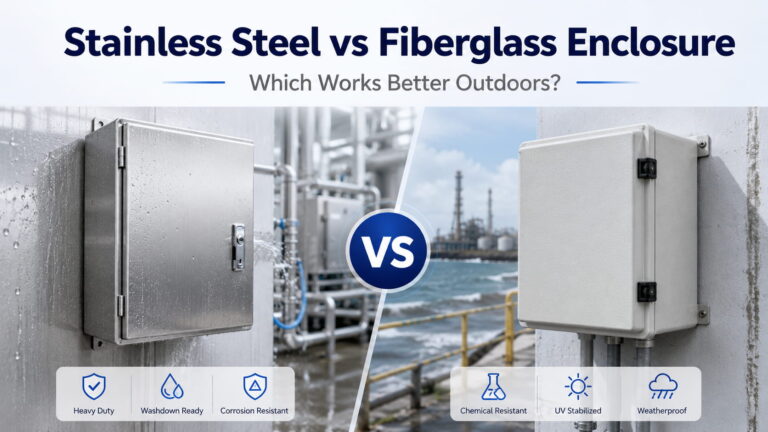 Stainless Steel vs Fiberglass Enclosure Which Is Better for Outdoor Use