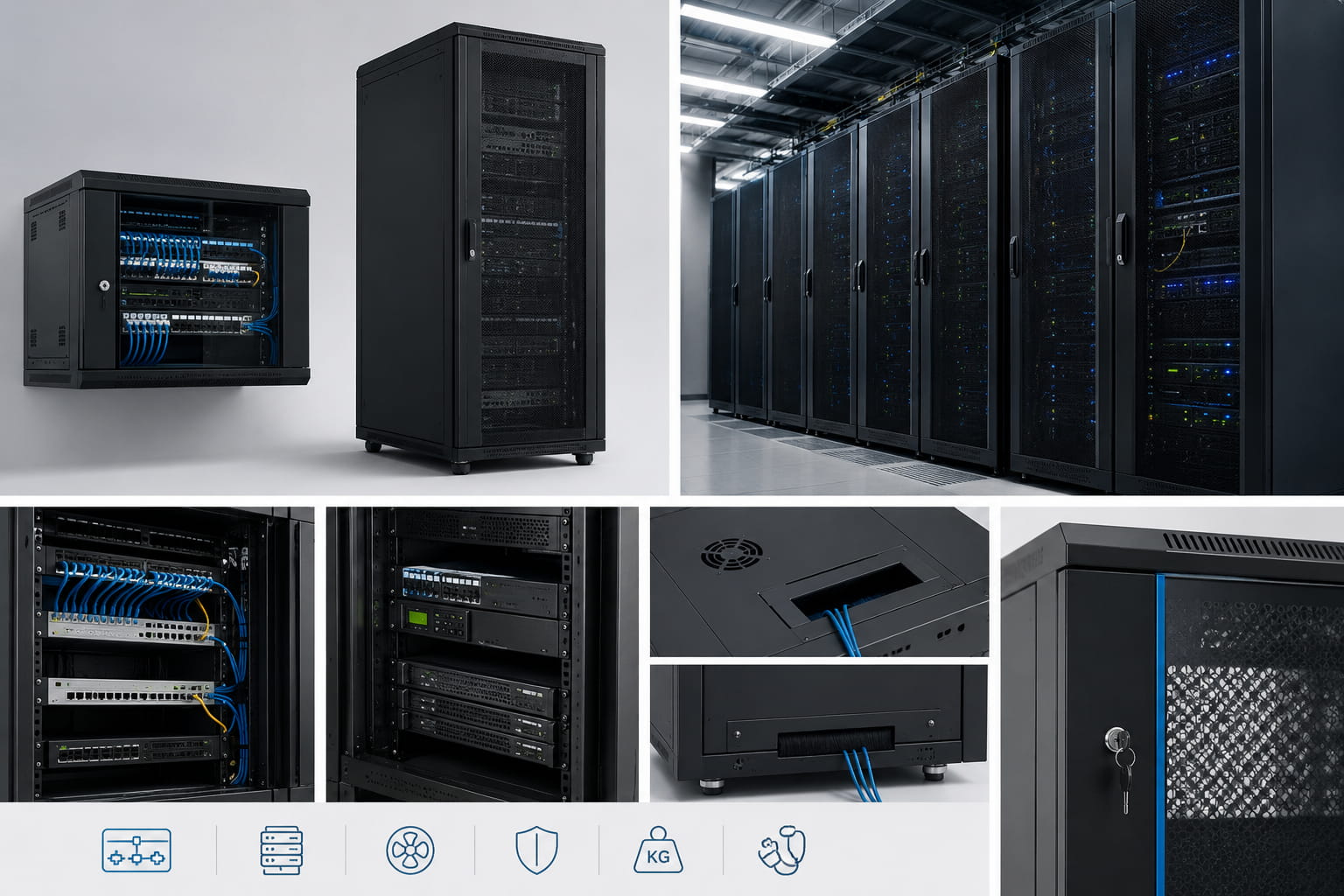 Network Cabinet vs Server Cabinet: What Is the Difference?