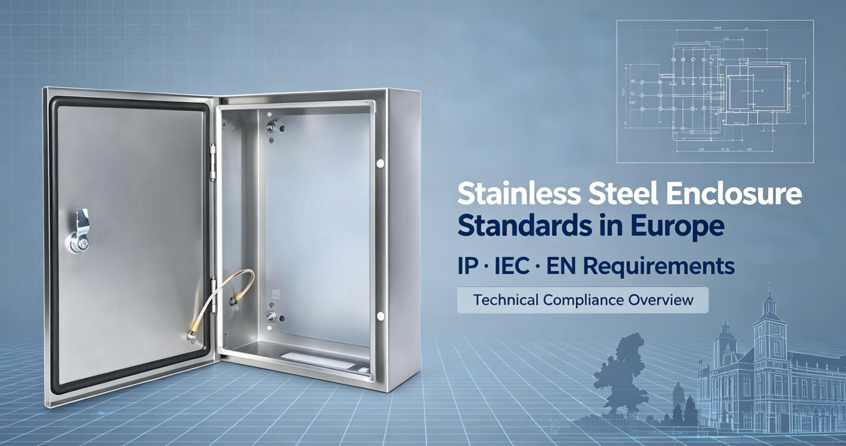 Stainless Steel Enclosure Standards in Europe: IP, IEC and EN Requirements